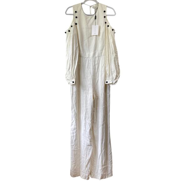 Alexis Easton Jumpsuit White - Picture 6 of 11